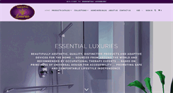 Desktop Screenshot of essenlux.com